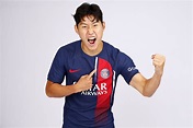 The first pictures of Lee Kang-In at Paris Saint-Germain