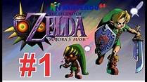 The Legend of Zelda Majora´s Mask parte 1 - Español "Presentacion ...