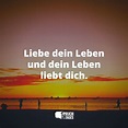 Liebe dein Leben und dein Leben liebt dich.