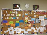 Spanish Teacher Bulletin Board Ideas - Yo Vi Espanol Board