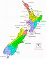 Magnificent New Zealand | Map of new zealand, New zealand, Map