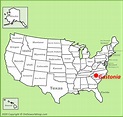 Gastonia Map | North Carolina, U.S. | Discover Gastonia with Detailed Maps