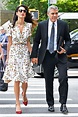 Amal Clooney Wears Whimsical Button-Down Dress: Street Style Photo | Us ...
