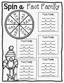 Fact Family Practice Sheets | Activity Shelter