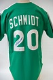 Lot Detail - Mike Schmidt Signed Mitchell & Ness Game Model St Patricks ...