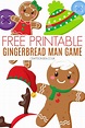 Gingerbread Man Game (FREE Printable) - Crafts on Sea