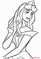 Princess Aurora coloring page Princess Coloring Sheets, Cinderella ...