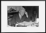 1938 Photo Morris Sheppard, head-and-shoulders portrait, seated at desk ...