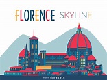 Florencia silueta - Descargar vector