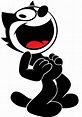 felix the cat pics | Felix the Cat holding his belly and having a good ...