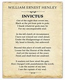 Invictus poem by William Ernest Henley