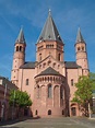 Catedral de Maguncia imagen de archivo. Imagen de medieval - 31706315