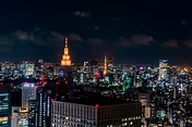 東京都廳展望台 ，免費參觀欣賞東京市夜景最佳去處