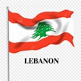 Lebanese Flag Clipart PNG Images, Hand Drawn Cartoon Lebanese Flag ...