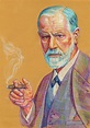 Sigmund Freud framed original drawing | Etsy in 2021 | Psychoanalysis ...