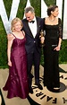 Daniel Day-Lewis arrived with his family at the Vanity Fair party ...