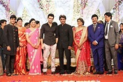Hero Aadi Wedding Reception Stills | Aadi Aruna Wedding Photos ...