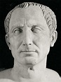 Ritratto di Gaio Giulio Cesare; I secolo a.C.; in marmo a tutto tondo ...