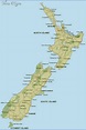 New Zealand Google Maps - ToursMaps.com