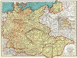 Alte Karte Deutschland 1940 - DEUTSCHLANDGER DTY