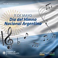 Tarjetas e imágenes para celebrar el Día del Himno Nacional Argentino – 11 de Mayo | ESPACIOTECA