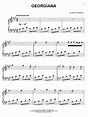 Georgiana sheet music by Dario Marianelli (Easy Piano – 55327)