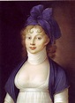 Portrait of Luise von Mecklenburg-Strelitz, Queen of Prussia. Pastel ...
