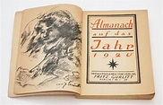 Almanach auf das Jahr 1920. Herausgegeben vom Verlag Fritz Gurlitt ...