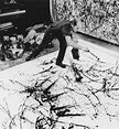 1950 Jackson Pollock pintando Autumn Rhythm: nº 30 - Hans Namuth ...