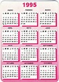 Calendario Diciembre 1995 para imprimir: ¡Organiza tu mes de forma fácil!