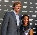 Dirk Nowitzki and his wife Jessica - Beautiful interracial couple #love ...