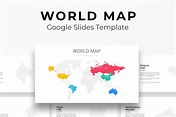 World Map Google Slides Template | Nulivo Market