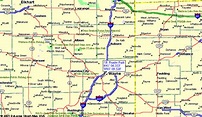 Map of Fort Wayne Indiana - TravelsMaps.Com