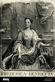 Friederica Henrietta von Anhalt-Köthen (1702 - 1723 Stock Photo - Alamy