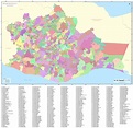 Mapa de municipios de Oaxaca | DESCARGAR MAPAS
