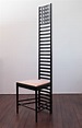 Vintage chair Hill House 1 by Charles Rennie Mackintosh for Cassina ...
