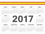 Descárgalo gratis y en gran formato Calendario 2017 para imprimir con ...