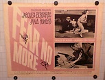 Fear No More original 1961 movie poster 22"x28" | eBay