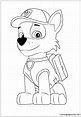 31+ Paw Patrol Rocky Coloring Page