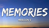 memories [letra] - YouTube