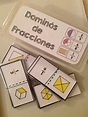 En nuestra clase de Primaria: Dominó de fracciones