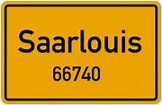 66740 Saarlouis Straßenverzeichnis: Alle Straßen in 66740