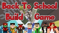 Back To School || Minecraft Building Game - YouTube