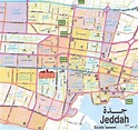 Jeddah city Map - jeddah saudi arabia • mappery