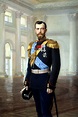 Nicholas II of Russia in the Nicholas Hall of the Winter Palace by ...