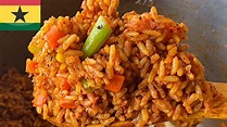 Quick Authentic Ghana Jollof Rice | Instant Pot Jollof! | How to Make ...