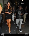 Footballer Royston Drenthe and new girlfriend go out from May Fair ...