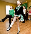 Irish dancers entertain for St. Patrick's Day