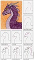 How To Draw A Dragon Step By Step For Beginners at Drawing Tutorials
