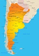 Argentina Political Map Eps Illustrator Map Vector Ma - vrogue.co